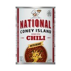  2 Pack  National Coney Island Chili With Beans - 15 Oz Cans detroit Style Chili