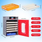 400 Egg Incubator Digital Hatcher W  Automatic Temperature   Humidity Control