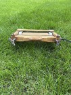 Anchor Brand Wooden Clothes Wringer Hand Crank Laundry Wringer  Brown