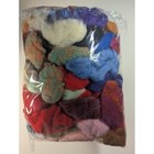 Colorful Wool Roving Bundle For Needle Felting Spinning Fiber Art Craft 6oz
