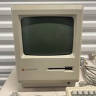 Vintage Apple Macintosh Plus M0001a Computer System 1986 Keyboard Mouse Drive