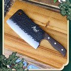 Heavy Duty Meat Bone Cleaver Knife Effortless Meat   Bone Cutting For Kitchen