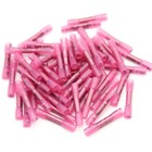 100pcs Red Heat Shrink Butt Wire Connectors Crimp Terminals Awg 16-22 Gauge Us