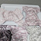 Lot Of 5 Reusable Snap Cloth Diaper Covers One Size Fits Most Multicolor