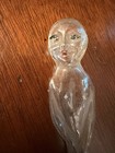 Antique Glass Kewpie Doll Perfume Bottle - Original Stopper 1920s