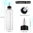 Hpmjz 2 Pcs Applicator Bottle For Hair Dye 8 5oz With Graduated Scale Hair    