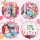 Doll House  Dream Dollhouse For Girls Pretend-play Diy Dollhouse Kit - 4-story