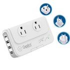 Ceptics Voltage Converter  Convert 220v To 110v  Type H  C  G