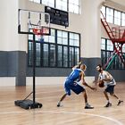 4 76-10ft Portable Basketball Hoop Adjustable Height For Youth Adult Outdoor
