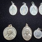 Lot Of 14 Vintage Catholic Religious Charms Pendants
