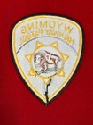  wyoming Highway Patrol  Shoulder Patch  Brand New   unused 