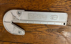 Vintage Stanley Center Square Rule 46-101 Original Aluminum Carpenter Ruler Tool