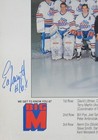 Autographed 1991-92 Rochester Americans Team Photo  Ed Zawatsky  Vintage  Hockey