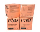 Cora The Comfort Fit 100  Certified Organic Cotton Tampons  16 Count - Pack Of 4