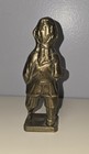 Vintage Brass Peg Leg Pirate With Beer Mug On Base   Nautical Shelf Decor