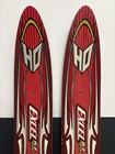Ho Sports Excel 67  Combo Water Skis Escape Series Fiberglass Pair Red Black