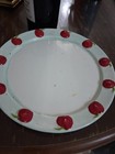 1980s Strawberry Shortcake Vintage Cake Plate Stand Pedestal Dome