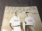 Vintage Wanted By The Ny Police Dept Real Photo Of 2 Men To Be Ran In Newspaper
