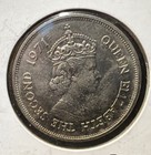 1971 Mauritius 10 Rupees Uncirculated Copper Nickel Coin-km 38-mintage 50 000