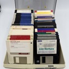 Vintage Apple Macintosh 3 5  Floppy Disks Software Lot Of 88  Case Manuals 3 Cds