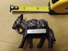 Rare Cripple Creek Colorado 2 3 4 In Brass Donkey Ass Figurine  Free Us Shipping