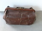 Antique Large Leather Doctor s Nurse Medical Bag Vintage Swiss Made Lia