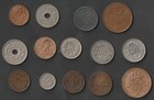 Vintage European scandinavian Coins From Estate Sale  Norway  Switzerland  Etc 