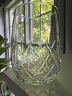 Godinger Dublin Crystal Stemless Wine Glasses Tumblers Vintage Glass Set Of 3