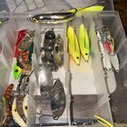 Large Lot Of Vintage Fishing Lures Lot 30  Lot