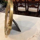 Vtg Victorian Oval Picture Frame Gold Tone 7    X 5 5    Vgc