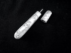 Vintage Needle Case Art Nouveau Silverplate 101 Sewing Notions Antique     