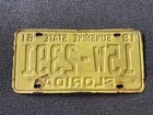 Rare 1961 Florida License Plate All Original Chevy Ford Dodge