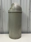 Plastic Bin  Trash Can   Rubbermaid Commercial Fg816088beig Marshal 15 Gal Round