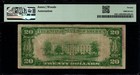 Scarce Punxsutawney  Pa 1929  20 National Bank Note  Charter  5702 