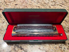 Hohner Super Chromonica 270 48 Key Of Bb Harmonica W  Case