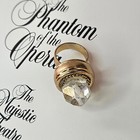 Phantom Of The Opera Ring W stage Used Bead From Chandelier