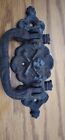 Casket Handlung Wrought Iron   Skull And Cross Bones Very Rare  