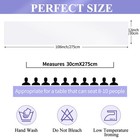 24-pack White Satin Table Runners 12 x108  Wedding Party Banquet Decor