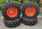 1 Or 4-heavy Duty 10-16 5 Sks-7 Skid Steer Tires rims wheels For Bobcat-10x16 5