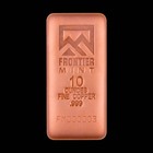10 Oz Copper Bar Monster Box  500 Oz      Frontier Mint