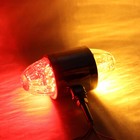 18 Led Dual Function Watermelon Double Face Light Amber Led red Clear Glass Lens
