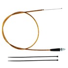 1270mm 50   Throttle Cable With Straight Tip For 50cc 80cc 90cc 110cc Yellow