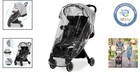 Transparent   Universal Baby Stroller Rain Cover - Windproof   Waterproof Shield