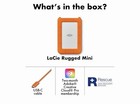 Lacie Rugged Mini 1tb Usb 3 0 External Portable Hard Drive New