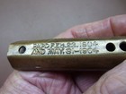 Vintage Brass  Copper Piano Pedal 10  Long Replacement Part Pat d 1904 Cool 