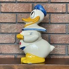 Vintage Walt Disney Donald Duck Standing Cookie Jar 1950s Ceramic Pottery Usa