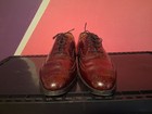 Johnston Murphy Aristocraft Vtg Leather Wingtip Oxford Cherry Usa Men s Size 8d