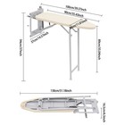 Beige Pull-out Ironing Board  Hideaway Ironing Board  Foldable Ironing Board