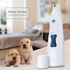 Electric Dog Nail Grinder Portable Pet Cat Trimmer Files Grooming Clipper Cutter