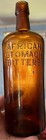 Nearest Mint Orange Amber African Stomach Bitters   Circa 1875   A15 Variant